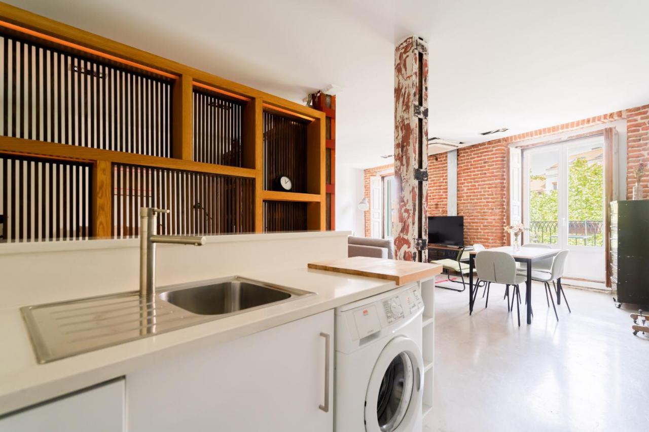Apartamento Reformado Estilo Industrial Plaza De Tirso De Molina Alquiler Temporal Madrid Esterno foto
